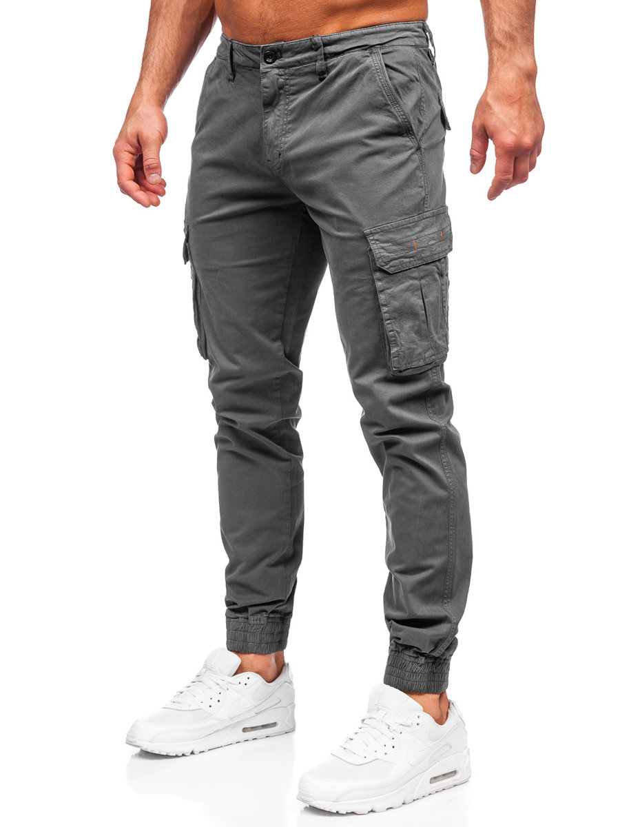 Blugi Joggers Cargo Grafit Army Bolf Zk