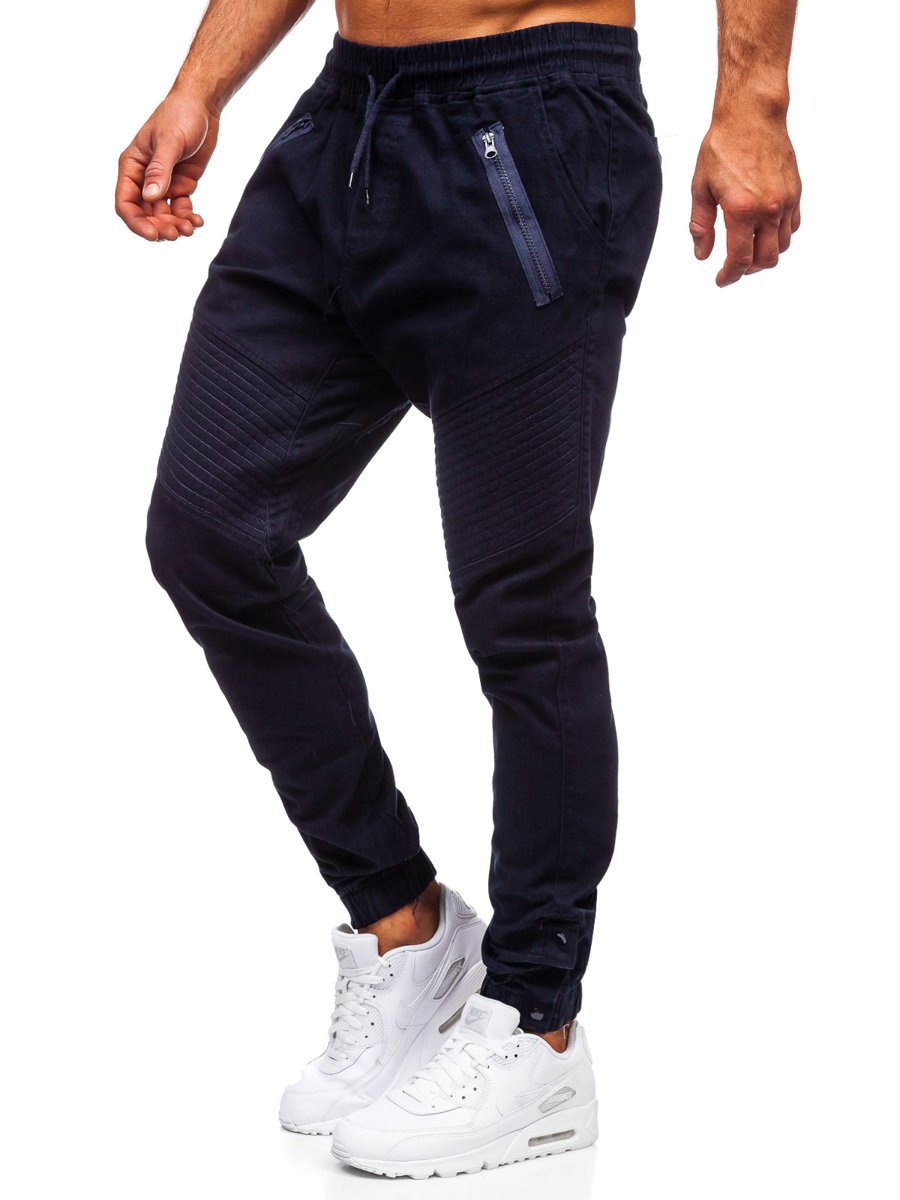 Pantaloni joggers bleumarin Bolf 0952