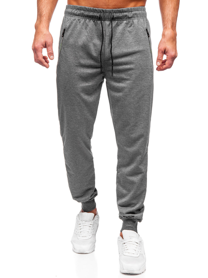Pantaloni joggers de trening gri Bolf JX6108