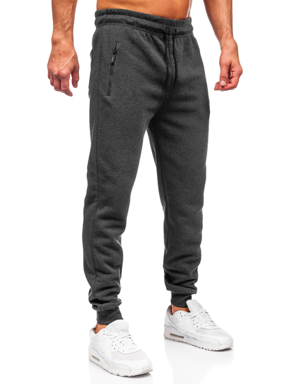 Pantaloni de jogging pentru bărbați din grafit de la Bolf JX6273