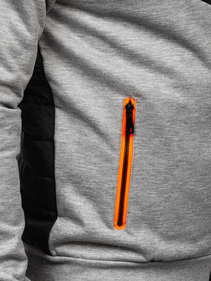 Geacă gri bărbați Bolf KS2149