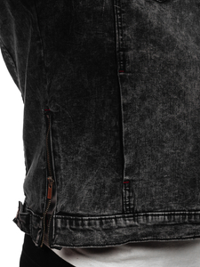 Geacă de blugi neagră Bolf RC61125W1