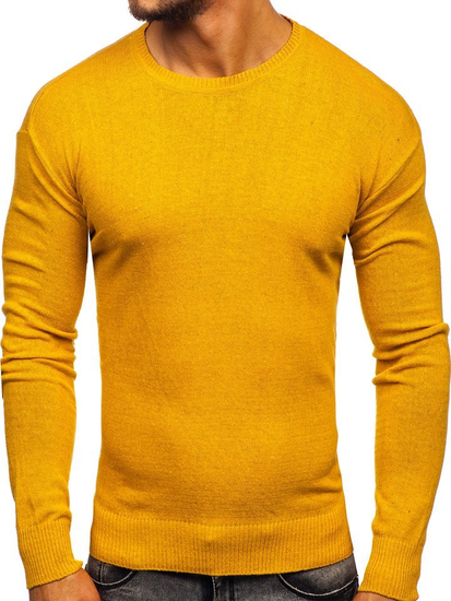 Pulover galben bărbați Bolf 0001