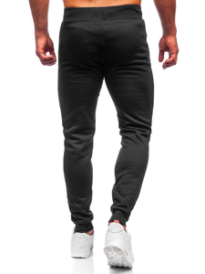 Pantaloni joggers negri Bolf XW01-A