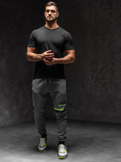 Pantaloni de trening grafit Bolf AM108A1