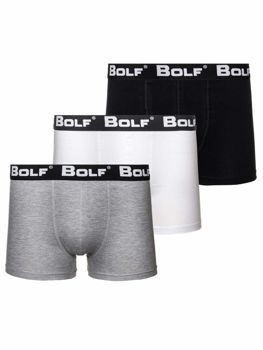 Boxeri bărbați multicolor-1 Bolf 0953-3P 3 PACK