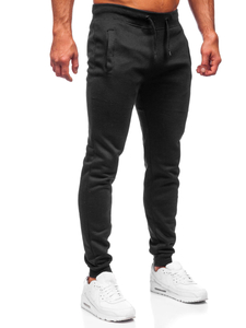 Pantaloni joggers negri Bolf XW01-A