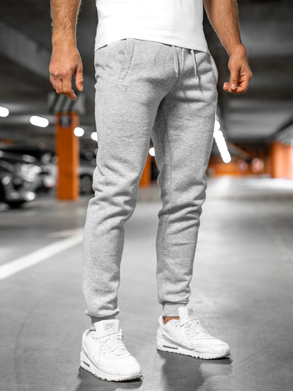 Pantaloni joggers gri Bolf XW01-A
