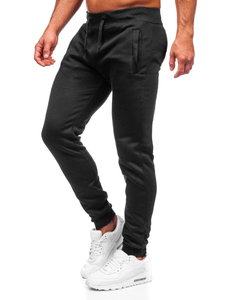 Pantaloni joggers negri Bolf XW01-A
