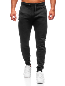 Pantaloni joggers negri Bolf XW01-A