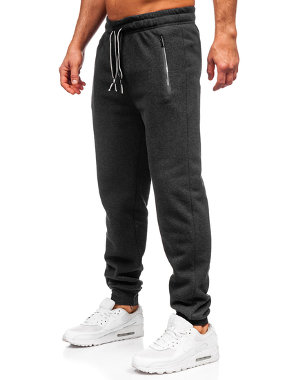 Pantaloni de jogging pentru bărbați din grafit de la Bolf JX6602