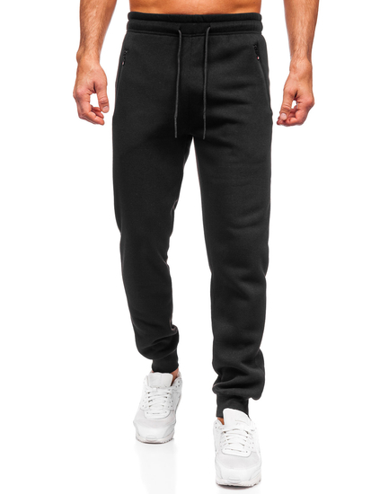 Pantaloni de jogging negri pentru bărbați de la Bolf JX9816