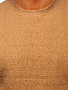 Bluză cu imprimeu bej Bolf LJ0599