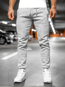 Pantaloni joggers gri Bolf XW01-A