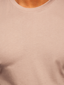 Tricou maro-deschis bumbac Bolf 0001