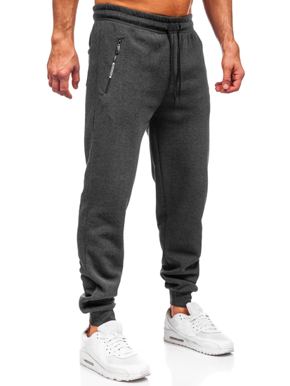 Pantaloni de jogging pentru bărbați din grafit de la Bolf JX6275