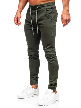 Pantaloni de jogger pentru bărbați kaki Bolf KA6792