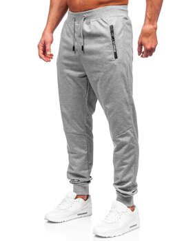 Pantaloni de jogging gri pentru bărbați de la Bolf 8K198