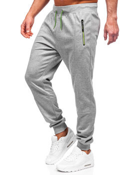 Pantaloni de jogging gri pentru bărbați de la Bolf 8K220