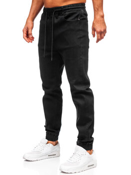 Pantaloni de jogging negri pentru bărbați Bolf 8161