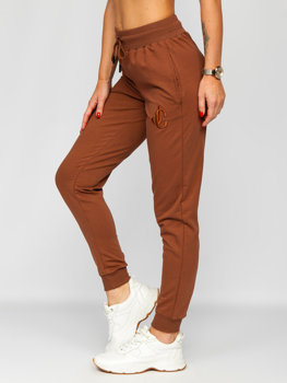 Pantaloni de trening ciocolata dame Bolf VE32