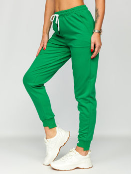 Pantaloni de trening verzi dame Bolf VE13