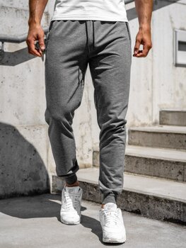 Pantaloni joggers gri Bolf CE006