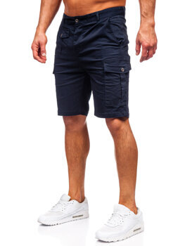 Pantaloni scurți cargo bleumarin Bolf  MP0188BS