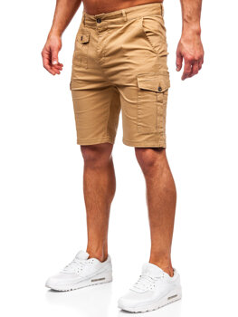 Pantaloni scurți cargo camel Bolf  MP0188K