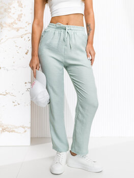 Pantaloni verzi dame Bolf W7965