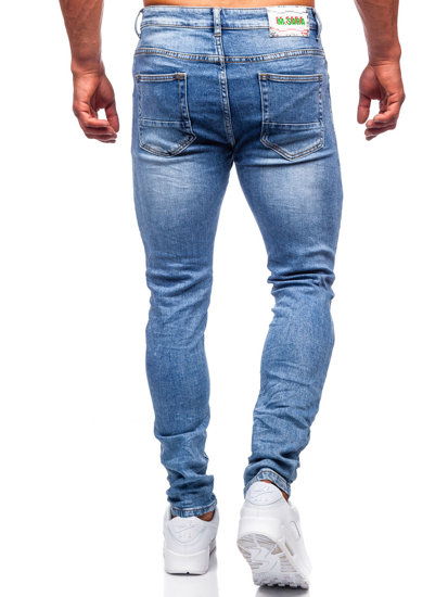 Blugi albaștri slim fit Bolf KA6896S