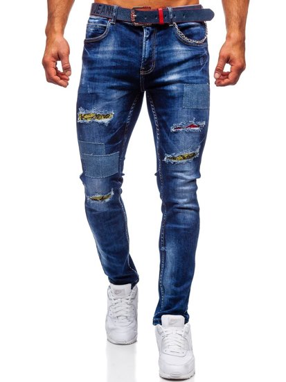 Blugi bleumarin slim fit Bolf 80034W0