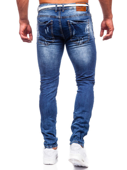 Blugi bleumarin slim fit Bolf E7789