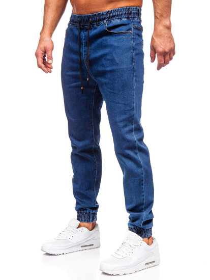 Blugi joggers bleumarin Bolf 8102