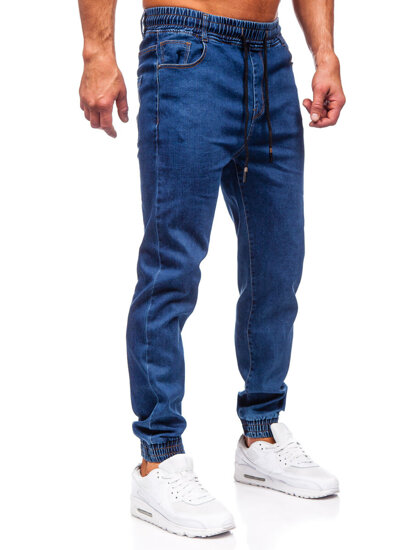 Blugi joggers bleumarin Bolf 8102