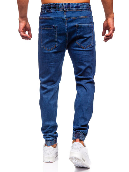 Blugi joggers bleumarin Bolf 8102