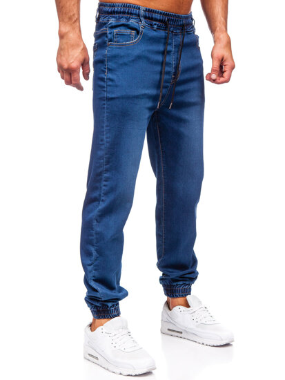 Blugi joggers bleumarin Bolf 8106