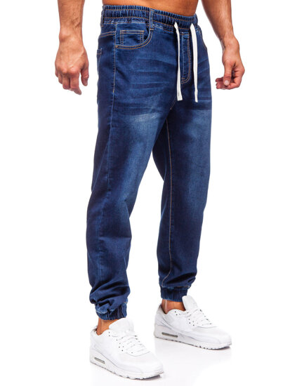 Blugi joggers bleumarin Bolf 8116