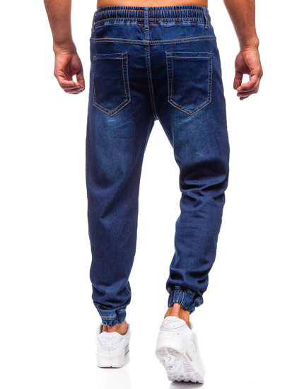 Blugi joggers bleumarin Bolf 8116