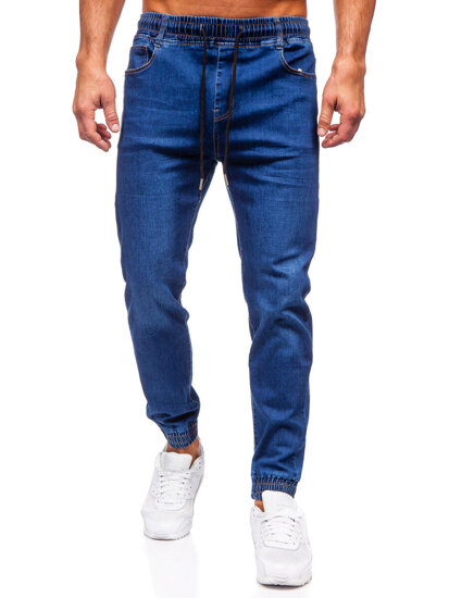 Blugi joggers bleumarin Bolf 8125