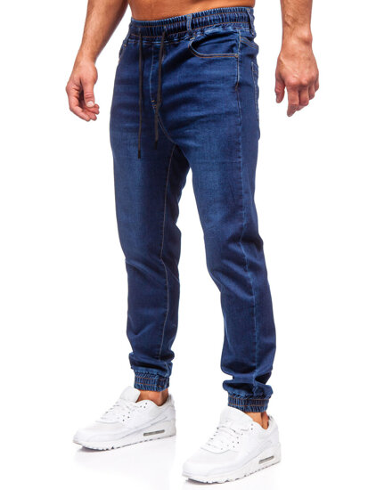 Blugi joggers bleumarin Bolf 8131