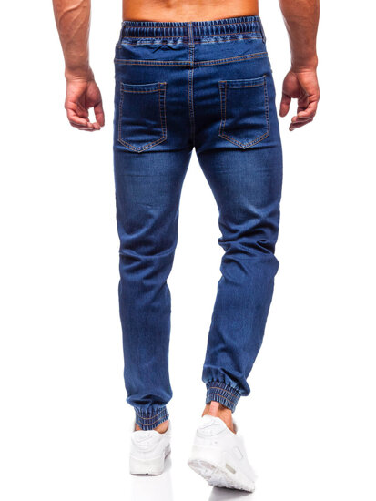 Blugi joggers bleumarin Bolf 9080