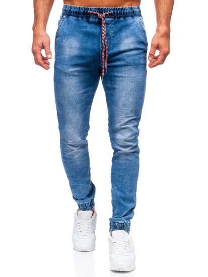 Blugi joggers bleumarin Bolf TF119