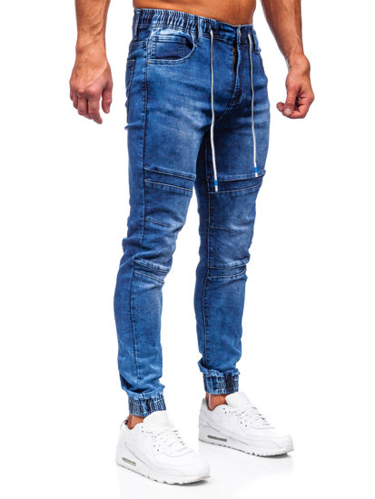 Blugi joggers bleumarin Bolf TF132