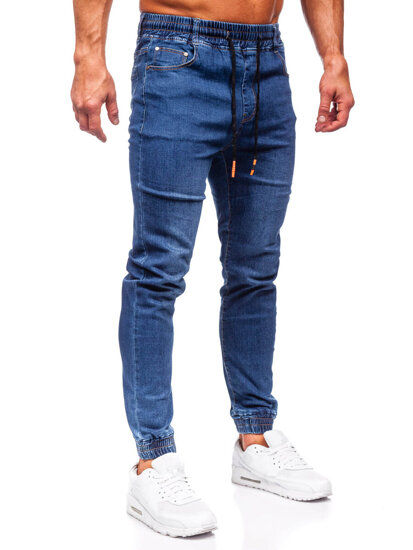 Blugi joggers cargo bleumarin Bolf 8121