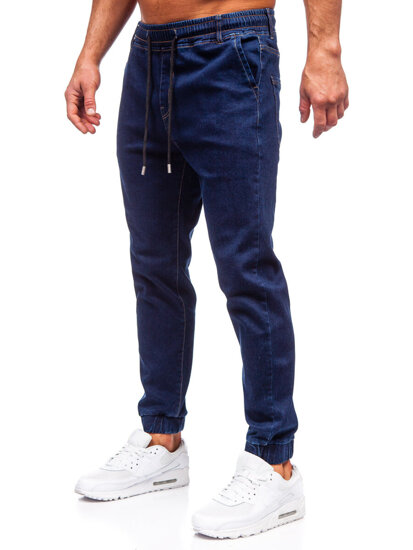 Blugi joggers cargo bleumarin Bolf 8136