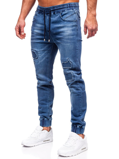 Blugi joggers cargo bleumarin Bolf MP0052-2B