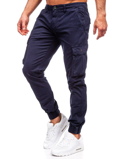 Blugi joggers cargo bleumarin army Bolf ZK7813