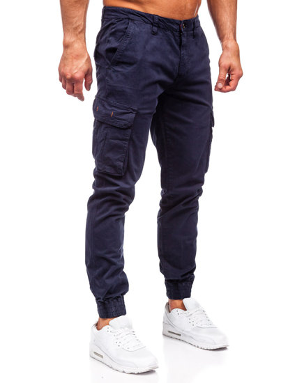 Blugi joggers cargo bleumarin army Bolf ZK7813