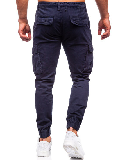 Blugi joggers cargo bleumarin army Bolf ZK7813